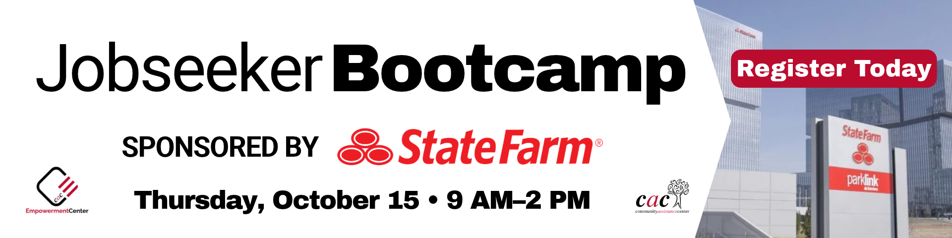 Jobseeker Bootcamp October 2026 Header
